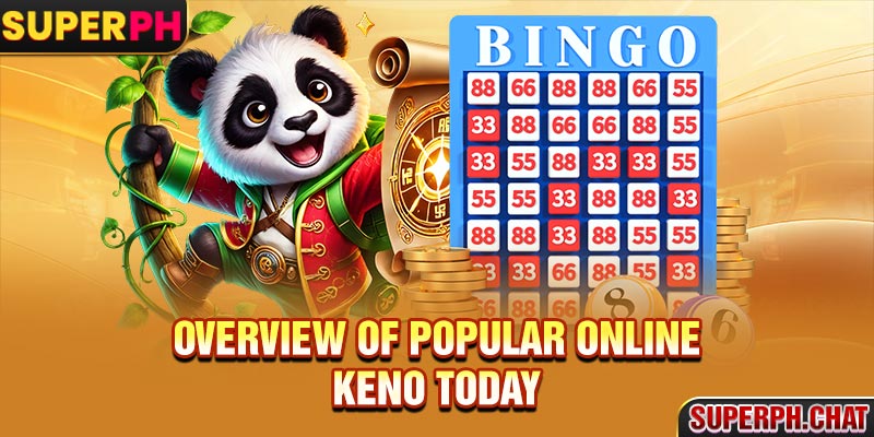 Overview of popular online keno today